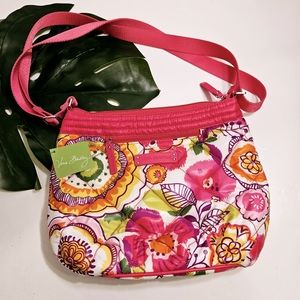 Vera Bradley Puffy Crossbody Clementine Print NWT